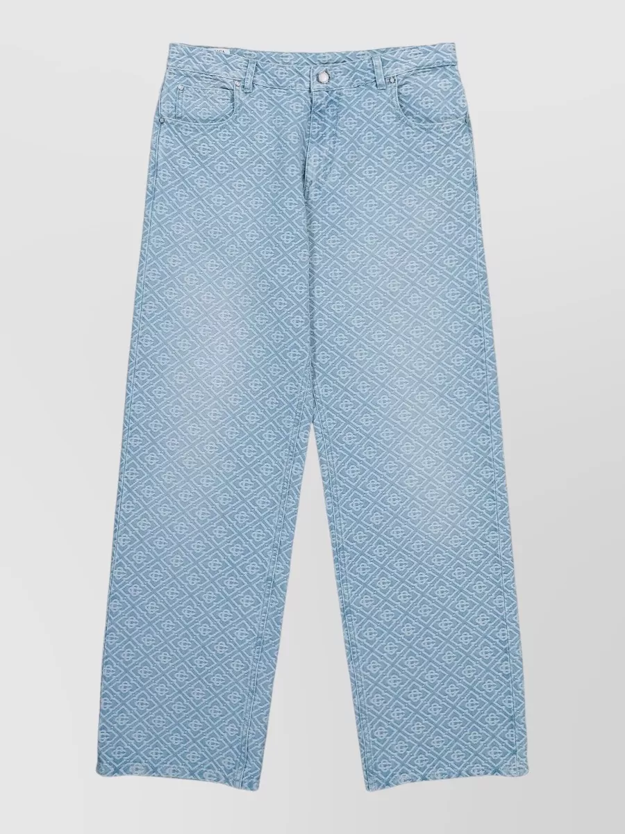 Casablanca Denim Straight-Leg Jeans