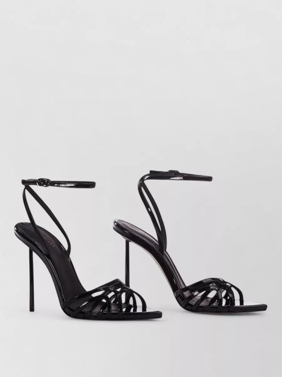 Le Silla Glossy Strappy Sandals