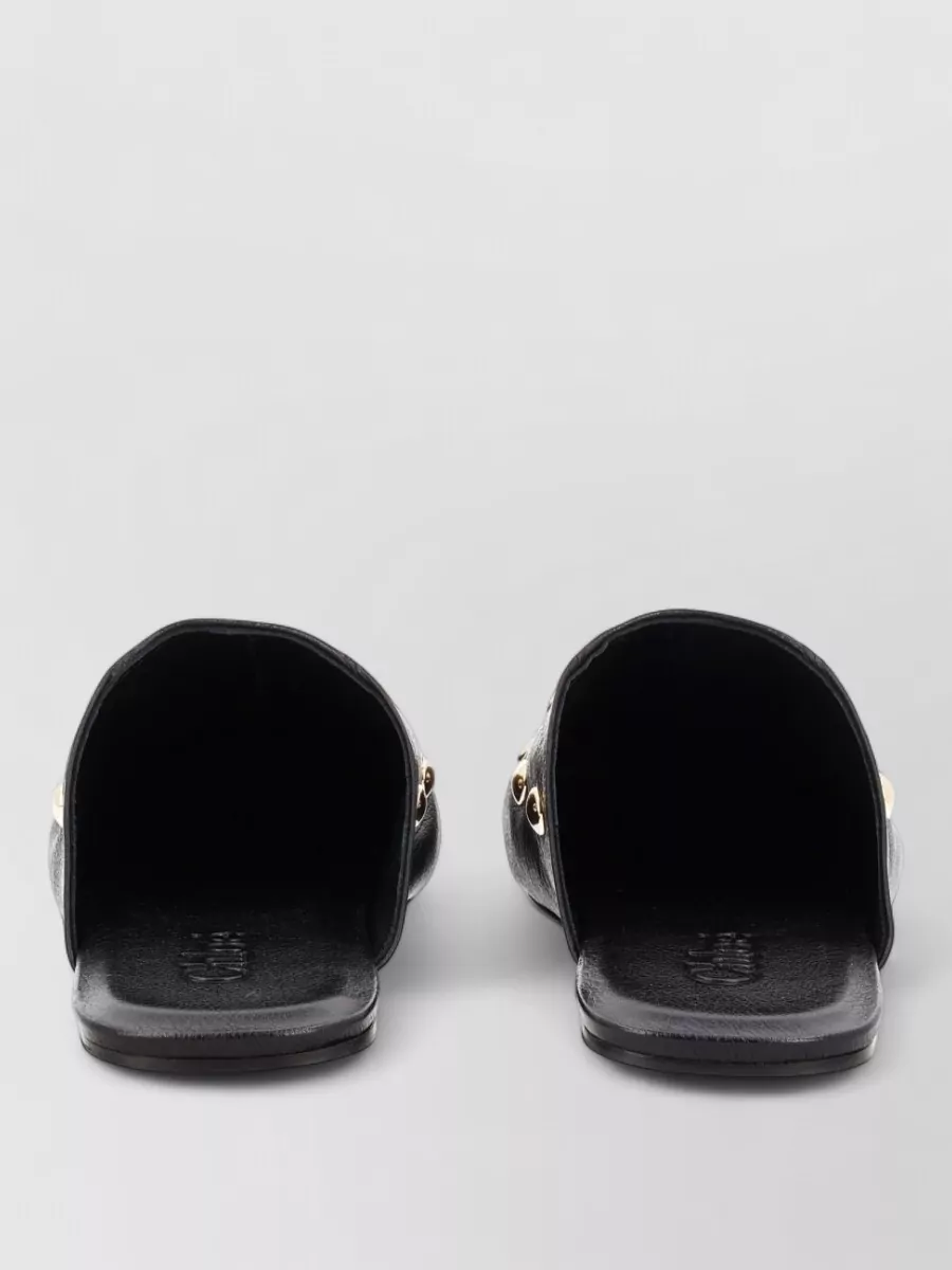 Chloé Leather Mules
