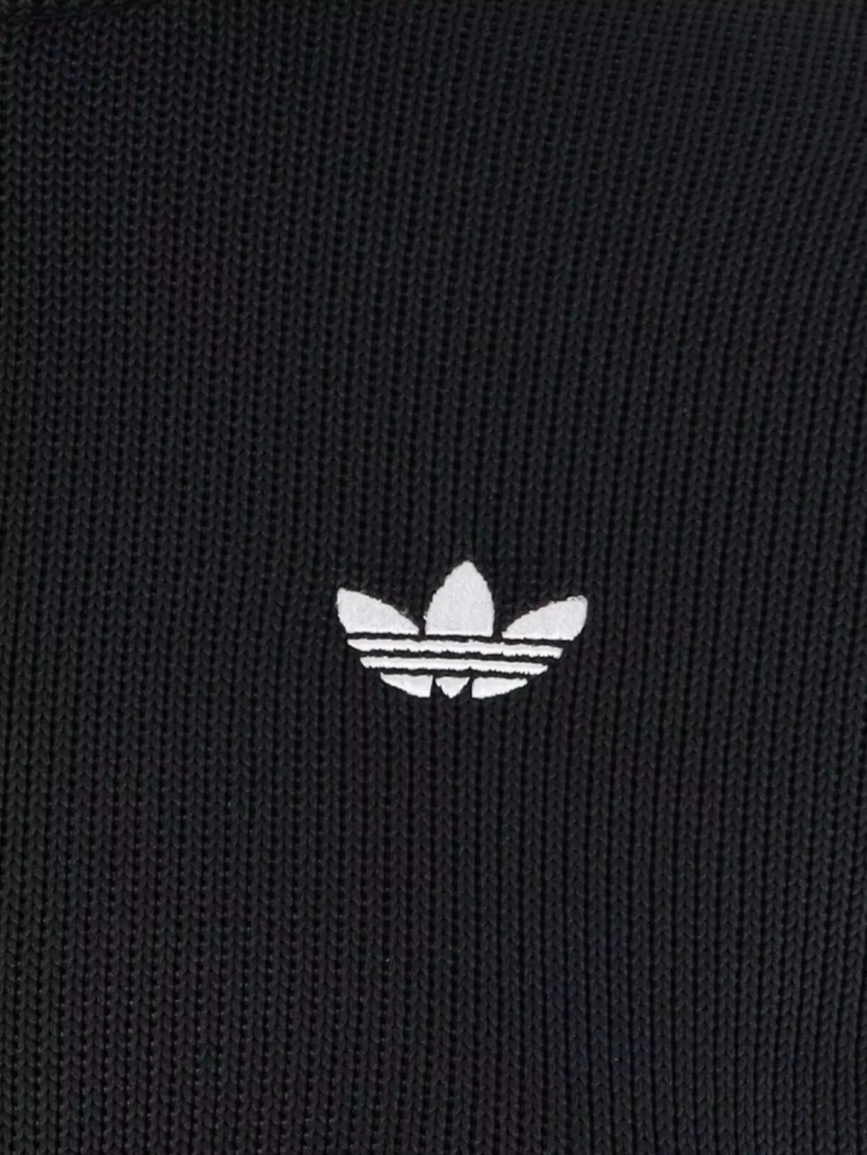 Adidas Knitwear High Collar Long Sleeves Sweatshirt