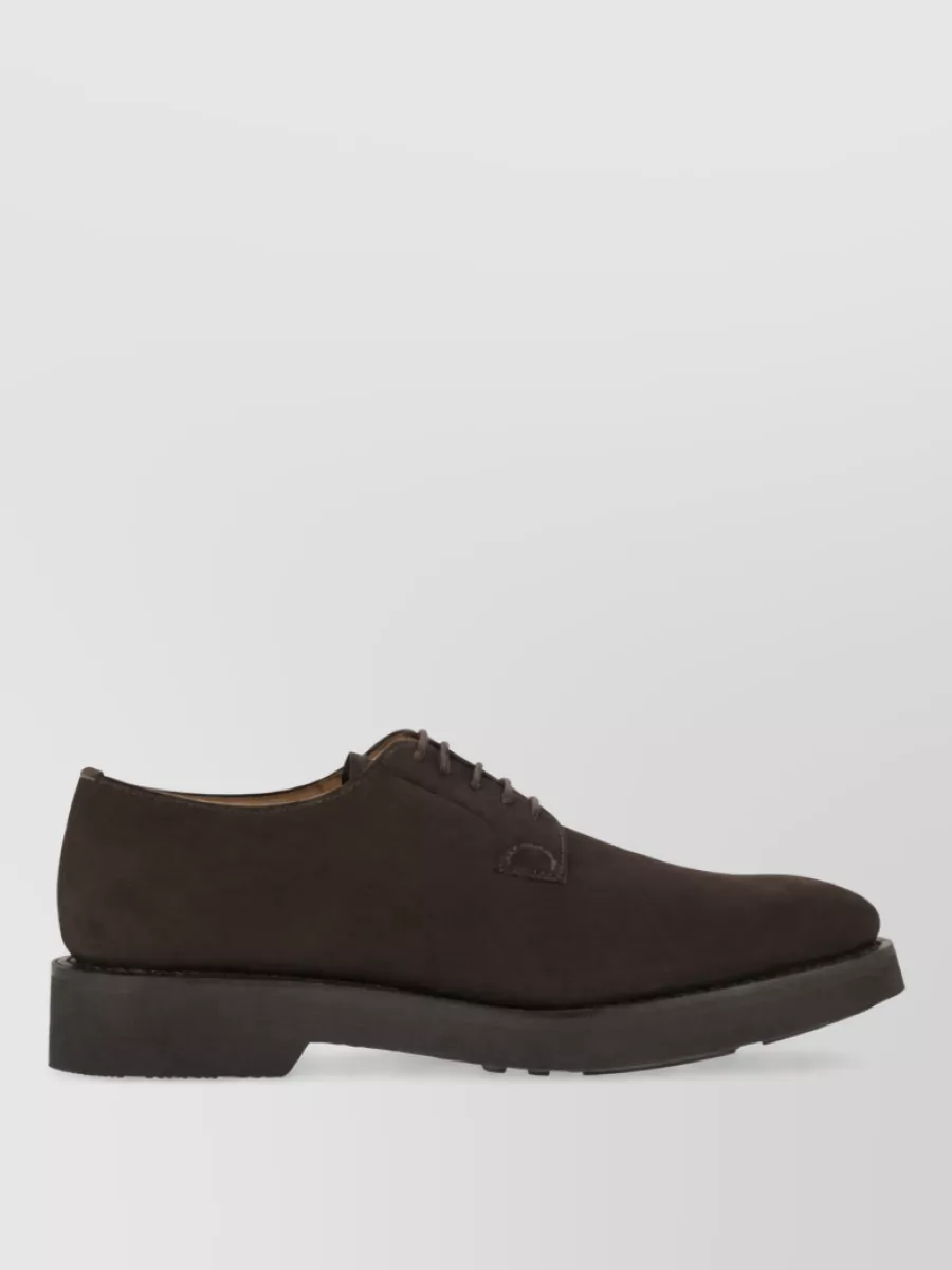 Church's Suede Leather Derby Shoes
