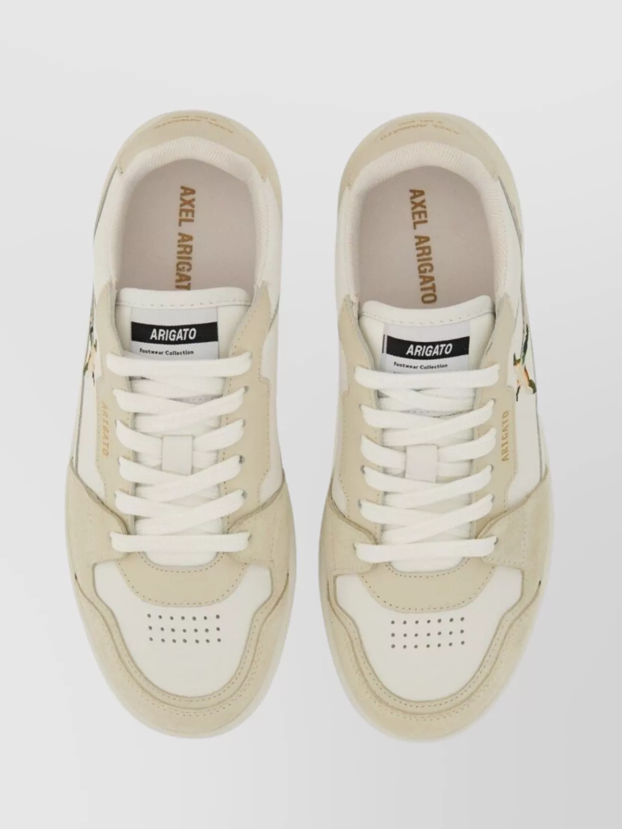 Axel Arigato Bird Suede Panels Perforated Toe Sneaker