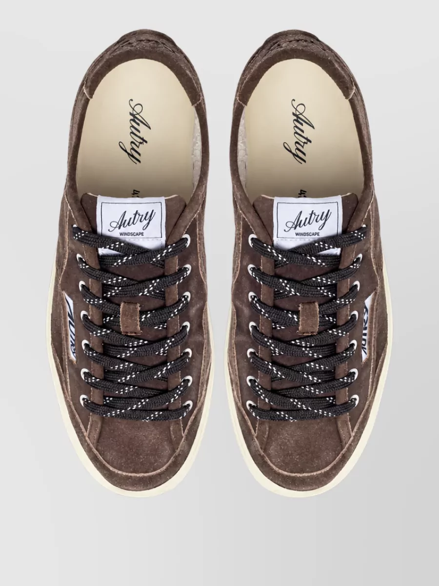 Autry Suede Low-Top Sneakers