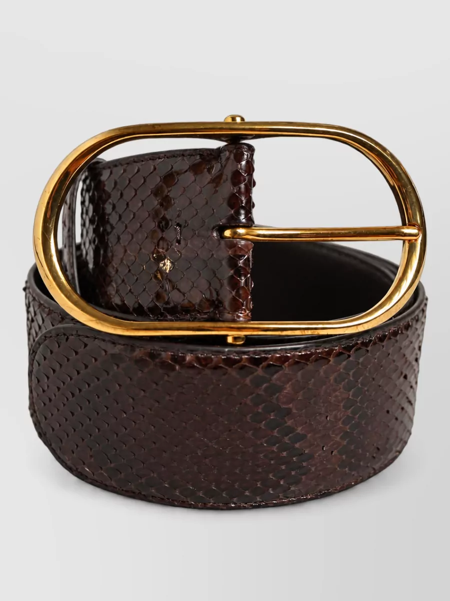 Dolce&Gabbana Python Leather Belt