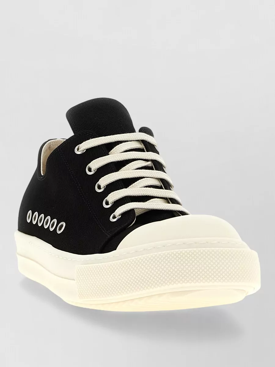 Rick Owens Drkshdw Extreme Low Sneaks Lace-Up Sneakers