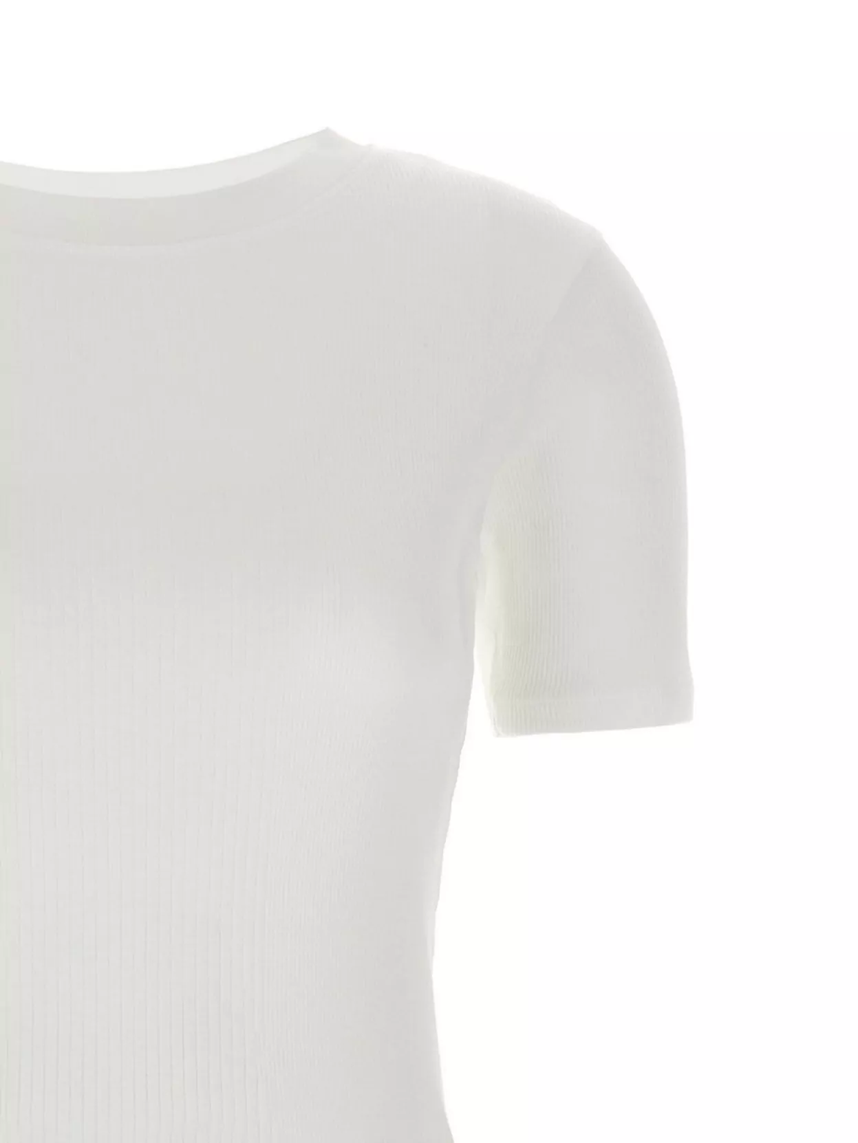 Shop Loulou Studio 'avalyn' Ribbed Crew Neck T-shirt