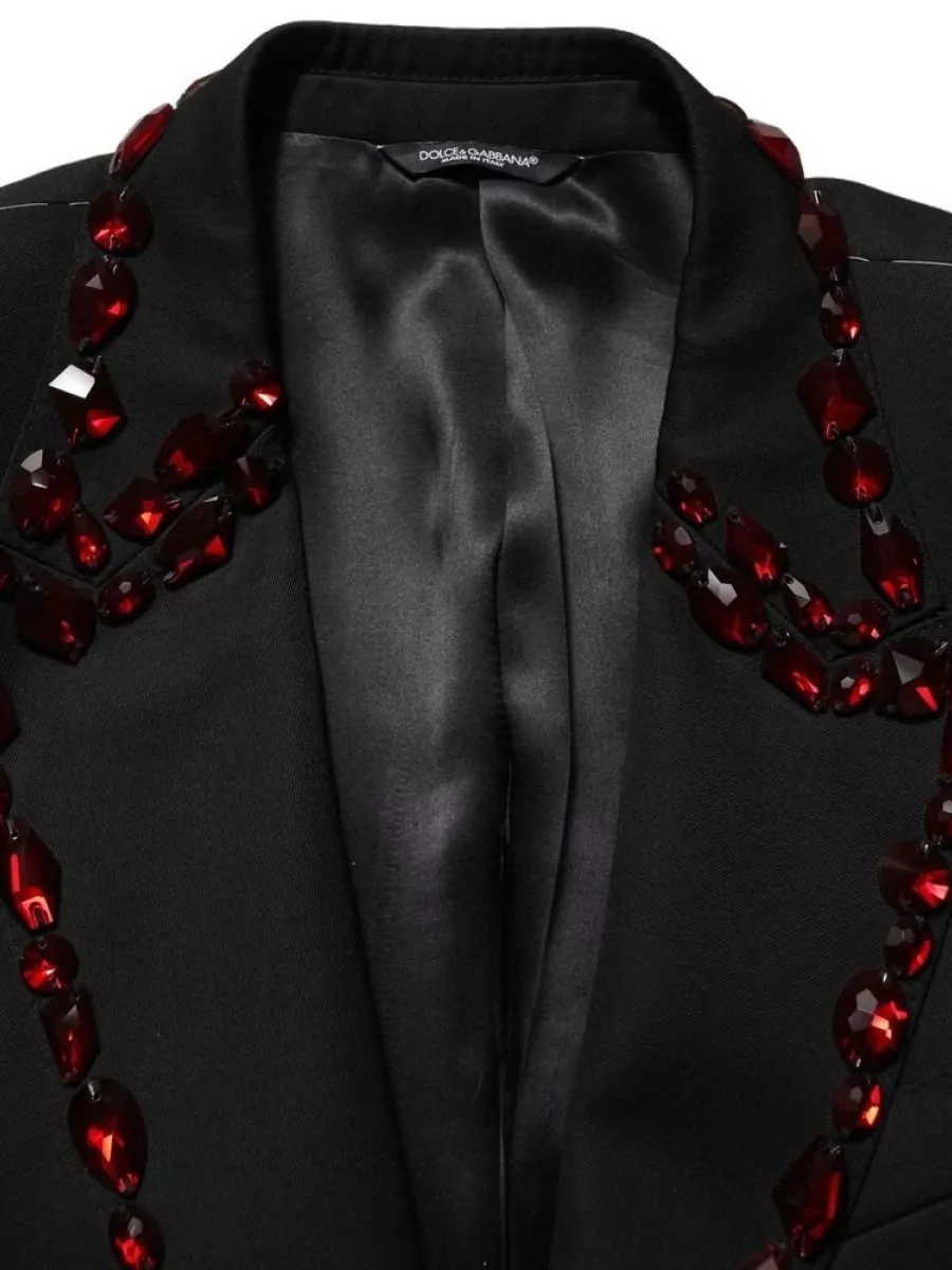 Dolce&Gabbana Crystal embellished two piece suit