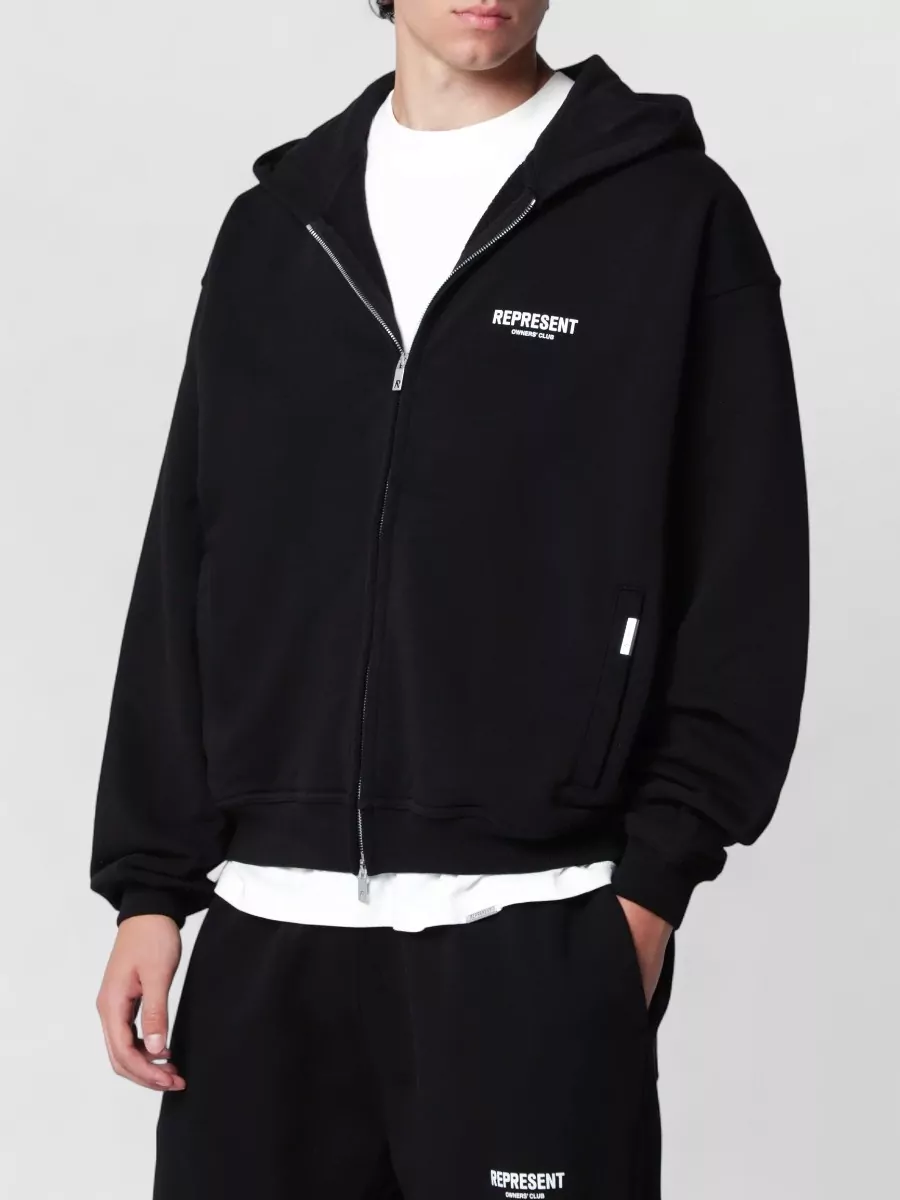 Represent hooded jacket