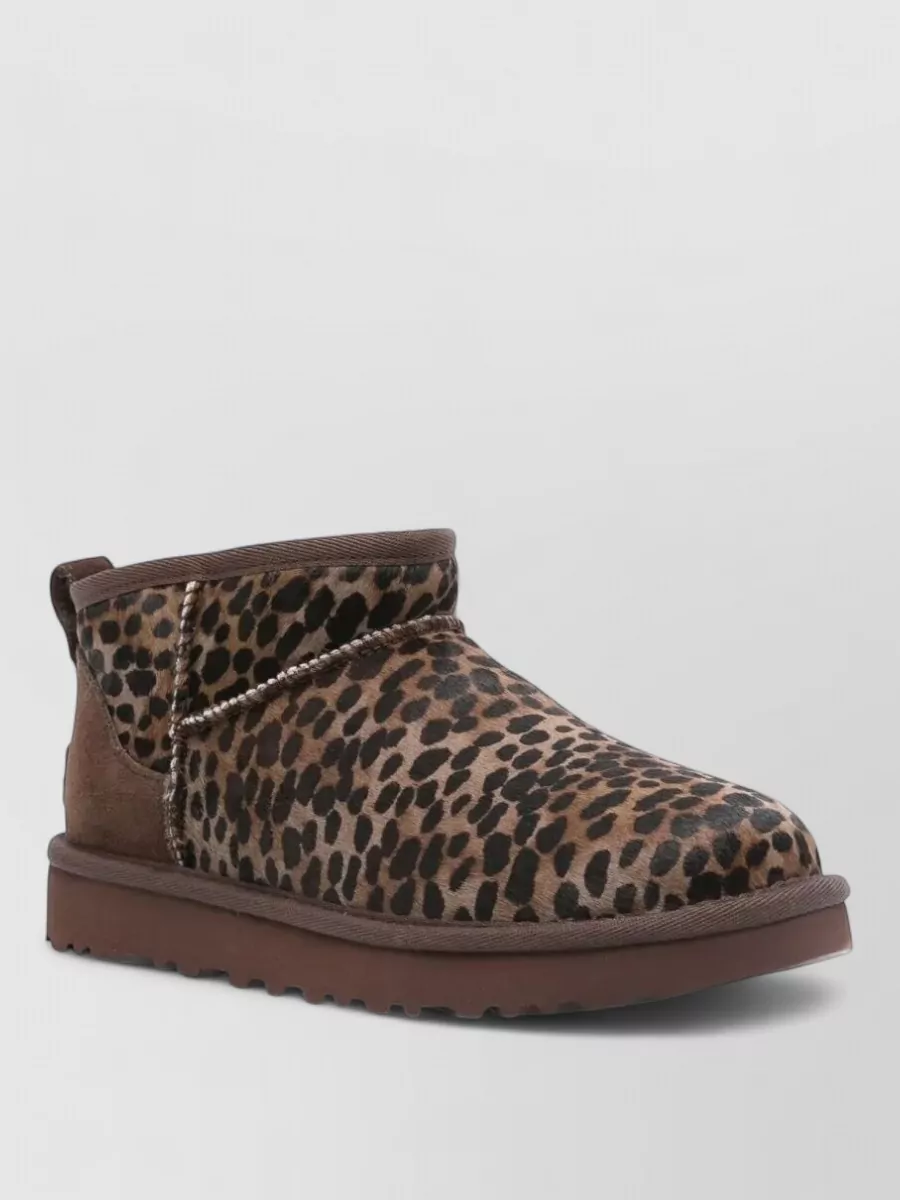 Ugg leather classic ultra mini caspian slippers
