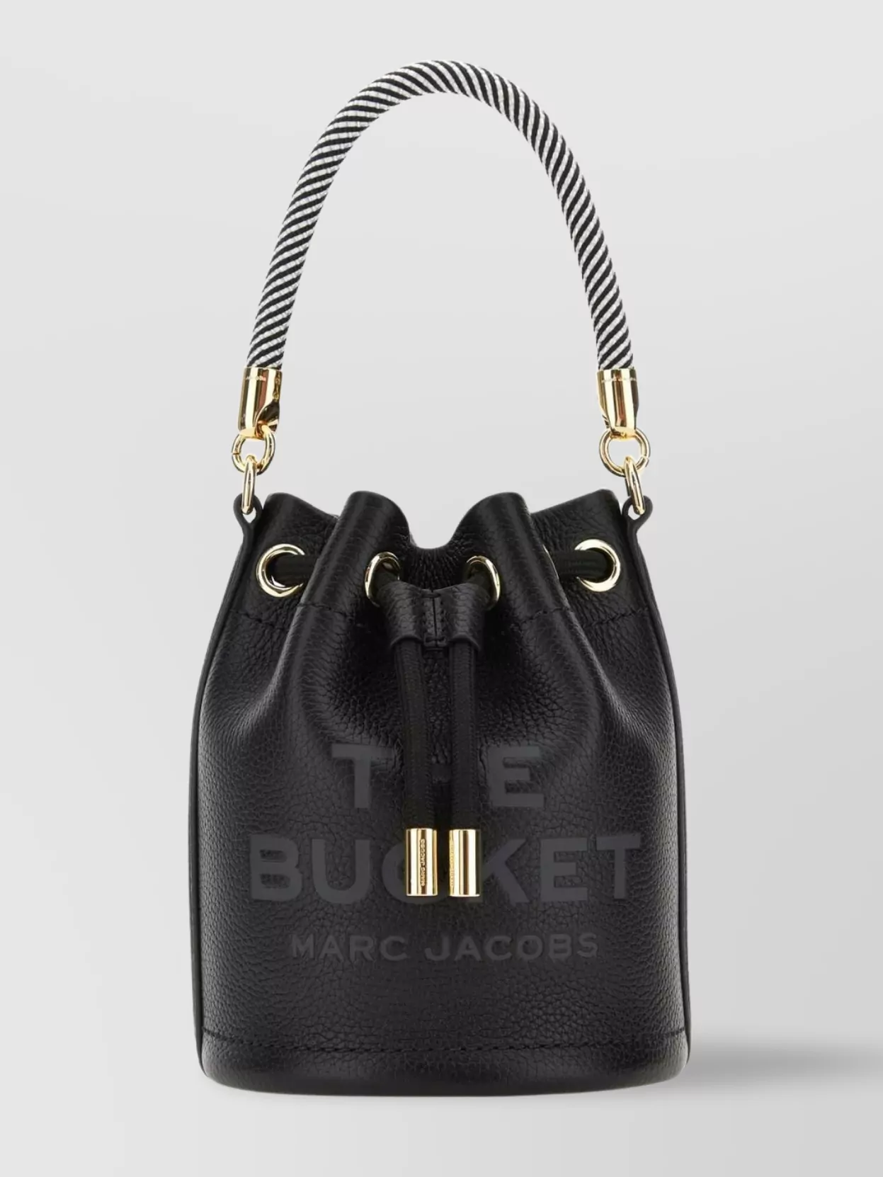 Shop Marc Jacobs Micro Leather Bag Striped Strap