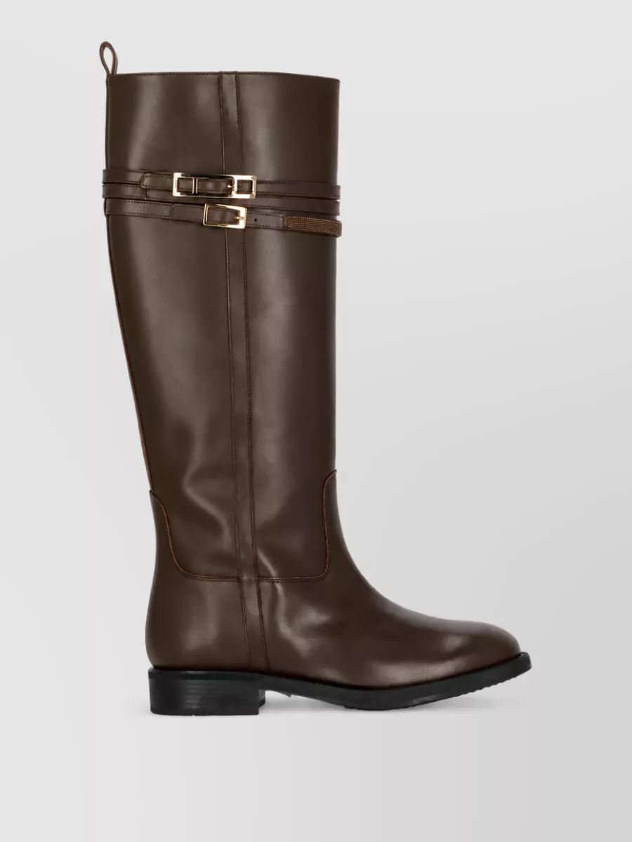 Fabiana Filippi leather ankle boots
