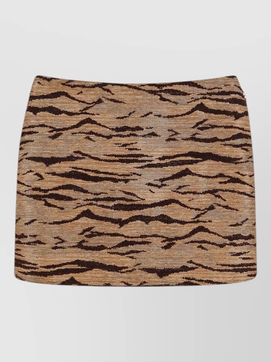 Elisabetta Franchi Embroidered Mini Skirt