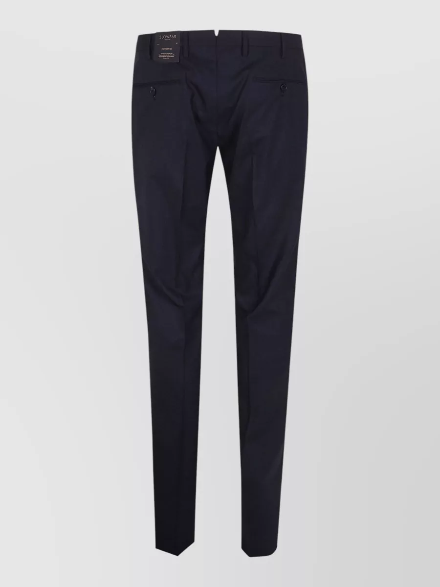 Incotex virgin wool tailored trousers