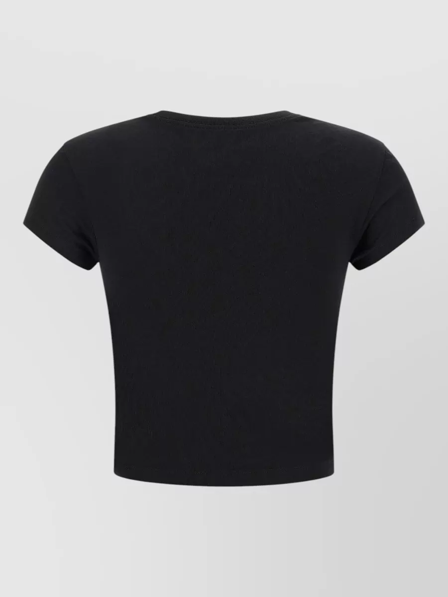Vivienne Westwood Cotton Cropped Printed Short-Sleeve T-Shirt