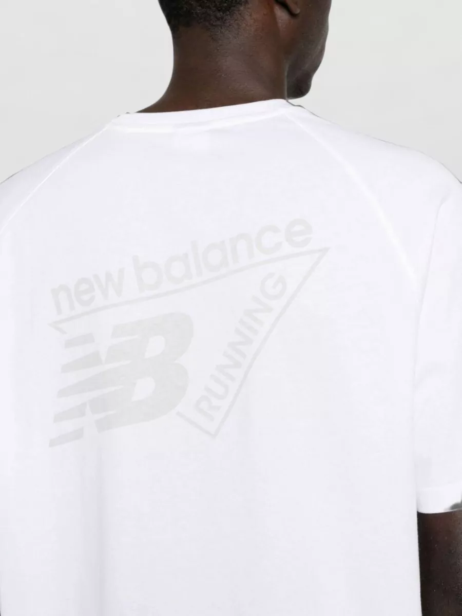New Balance Logo Cotton Short-Sleeve T-Shirt