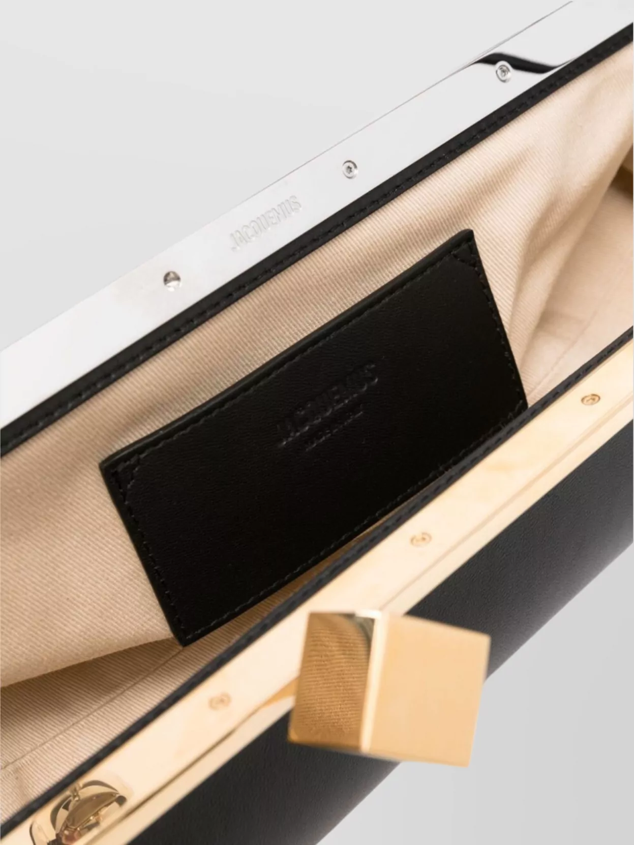 Jacquemus Rectangular Clutch With Detachable Shoulder Strap