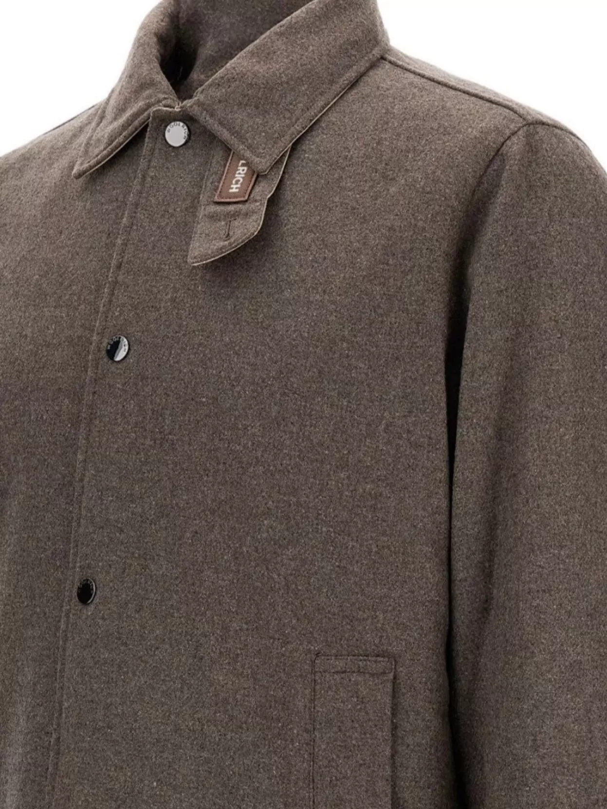 Woolrich Adjustable Waist Overshirt Pockets