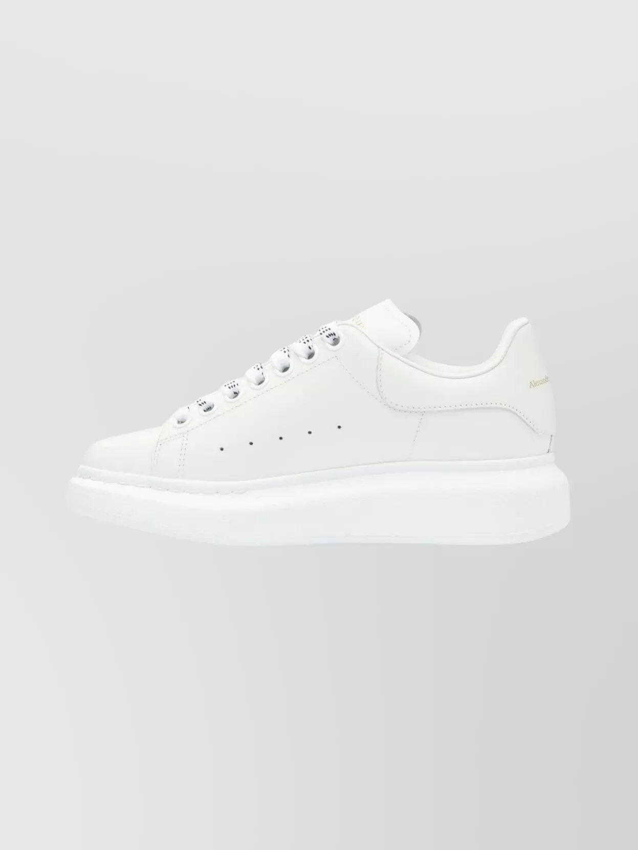 Alexander Mcqueen Platform Sneakers Leather Upper