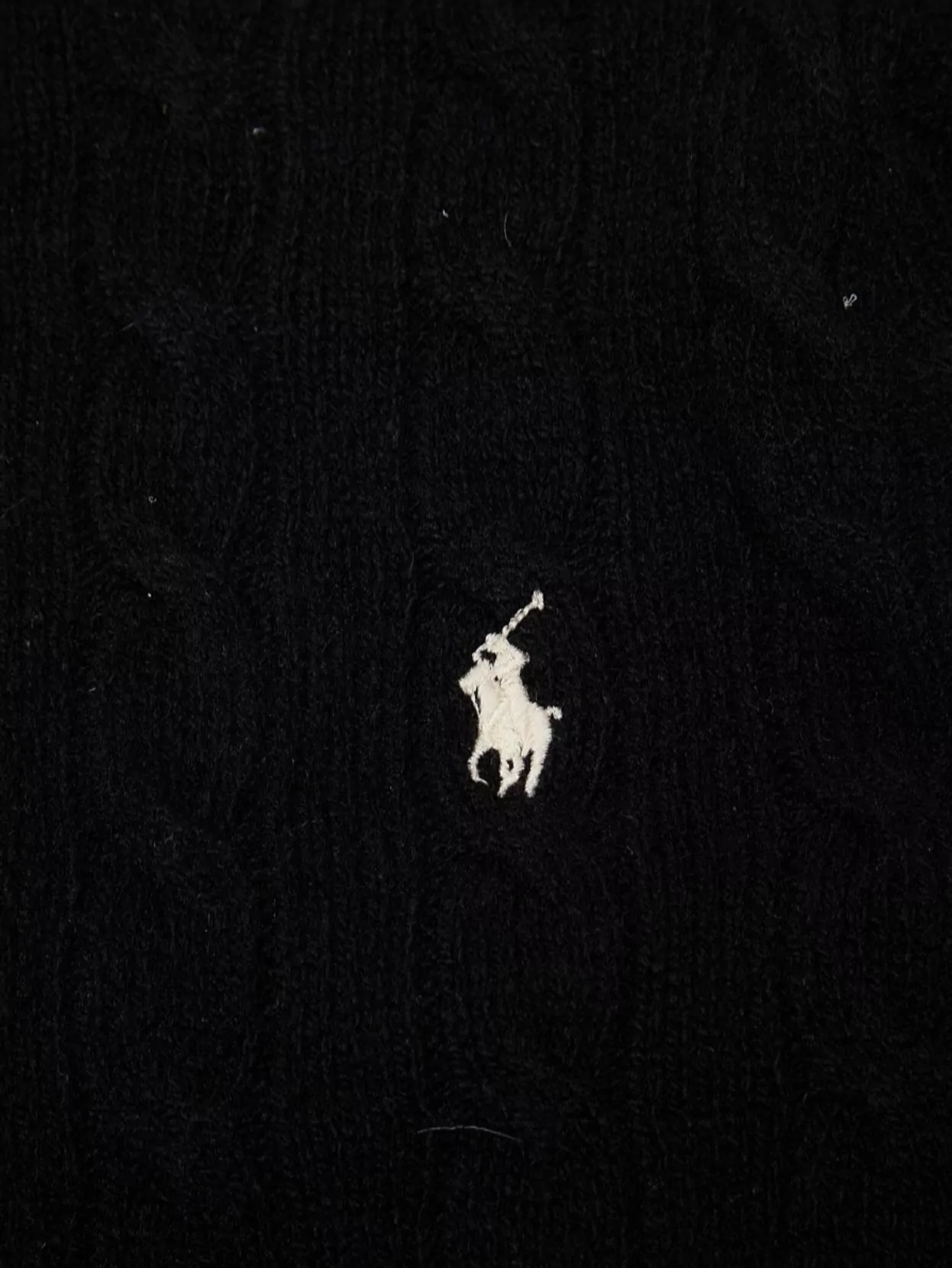 Polo Ralph Lauren Cable Knit High Neck Sweater
