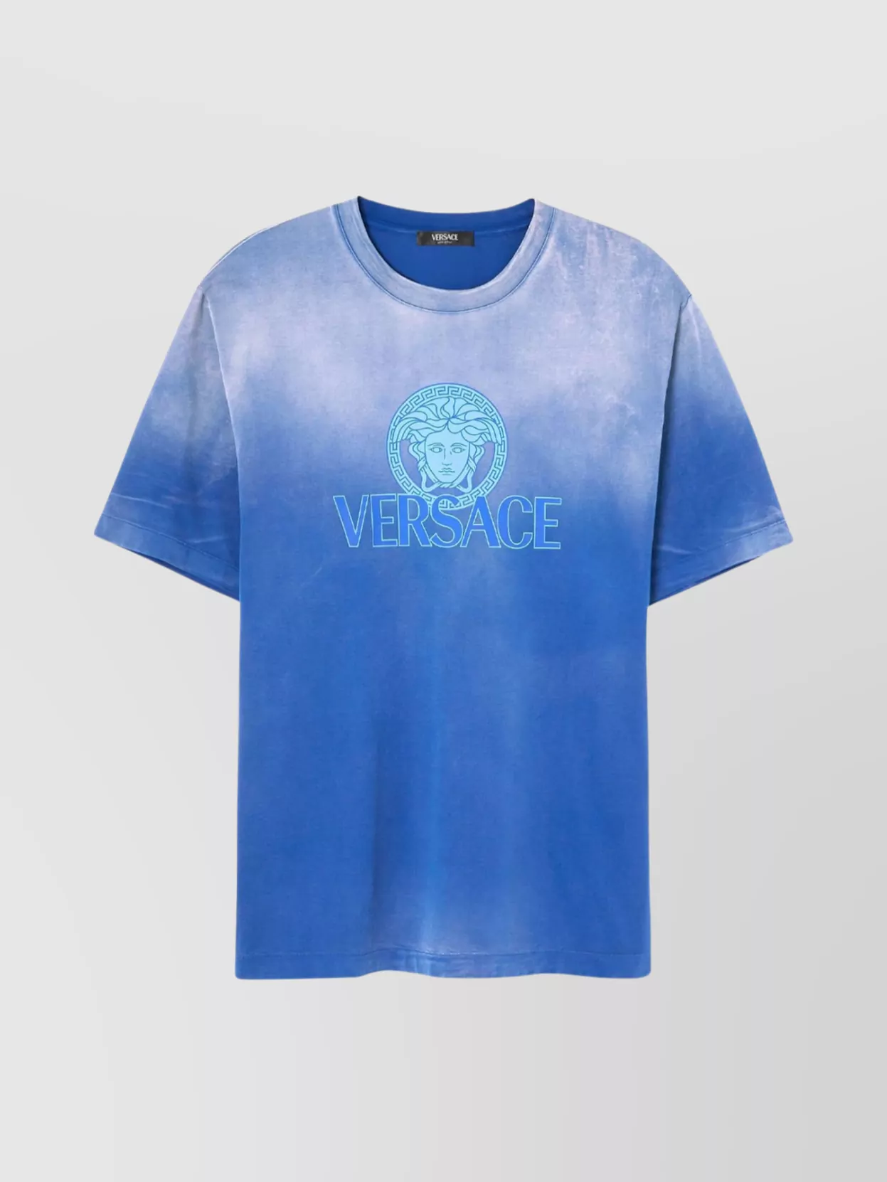 Shop Versace Central Medusa Graphic T-shirt
