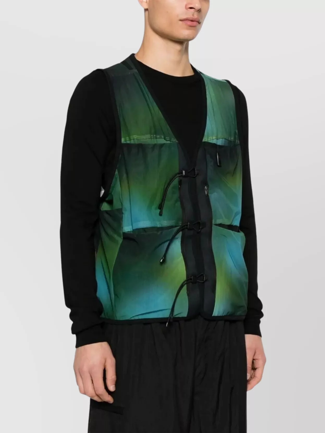 Y-3 All-over Print Mesh Vest