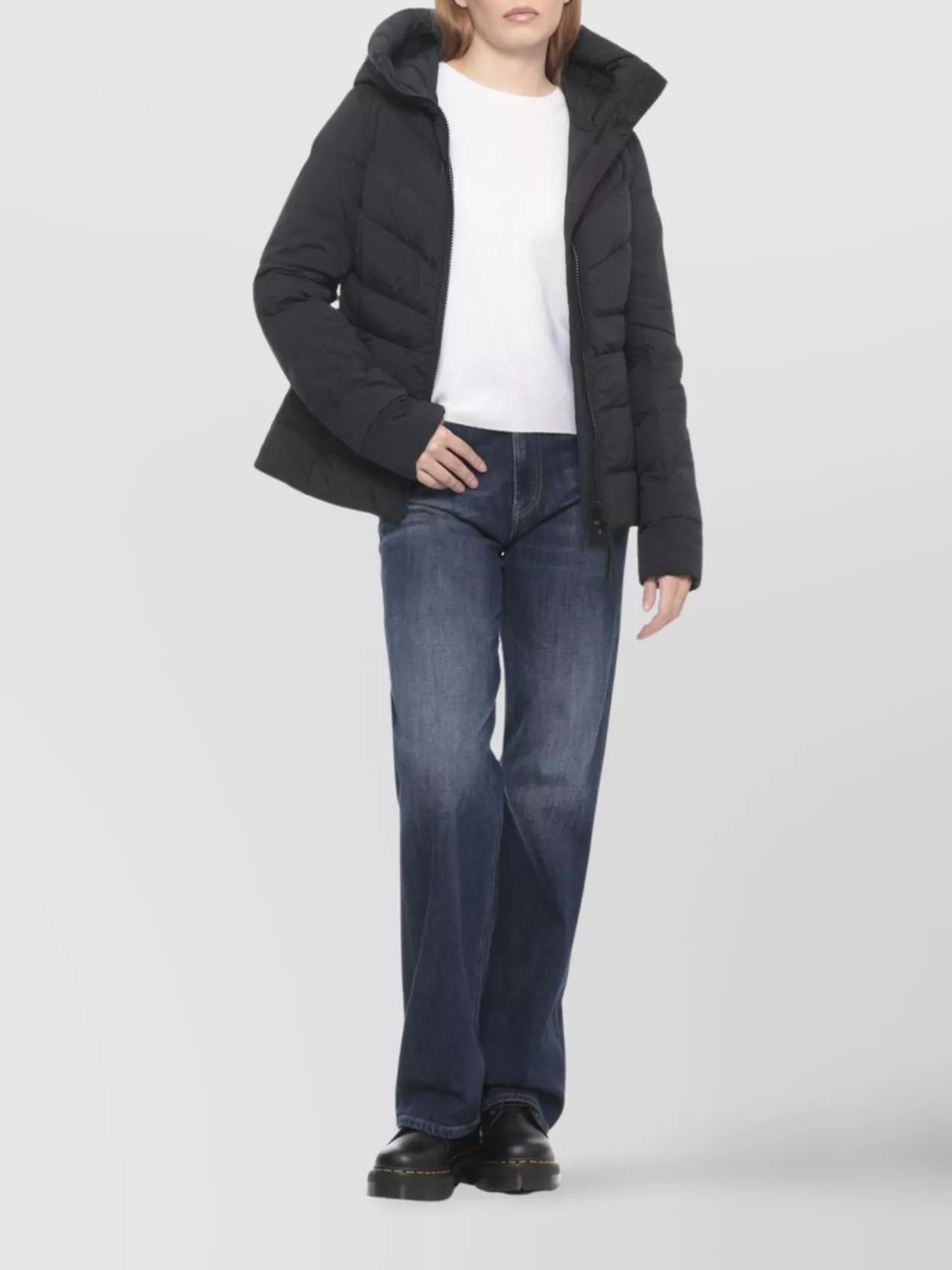 Canada Goose Women's Hooded Quilted Down Jacket