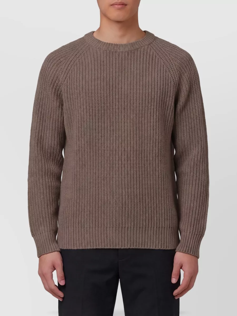 Lisa Yang cashmere ribbed relaxed-fit crew-neck sweater