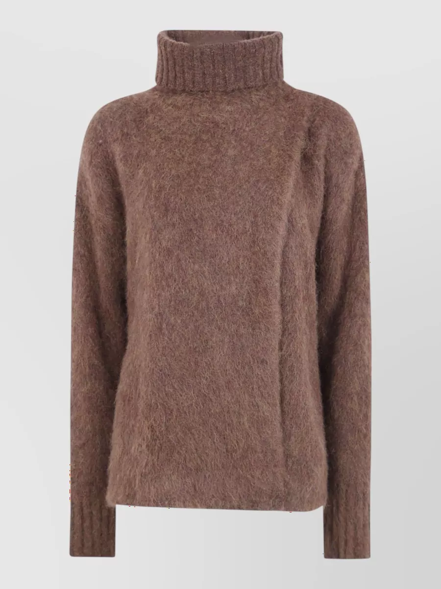 Uma Wang Alpaca wool highneck sweatshirt