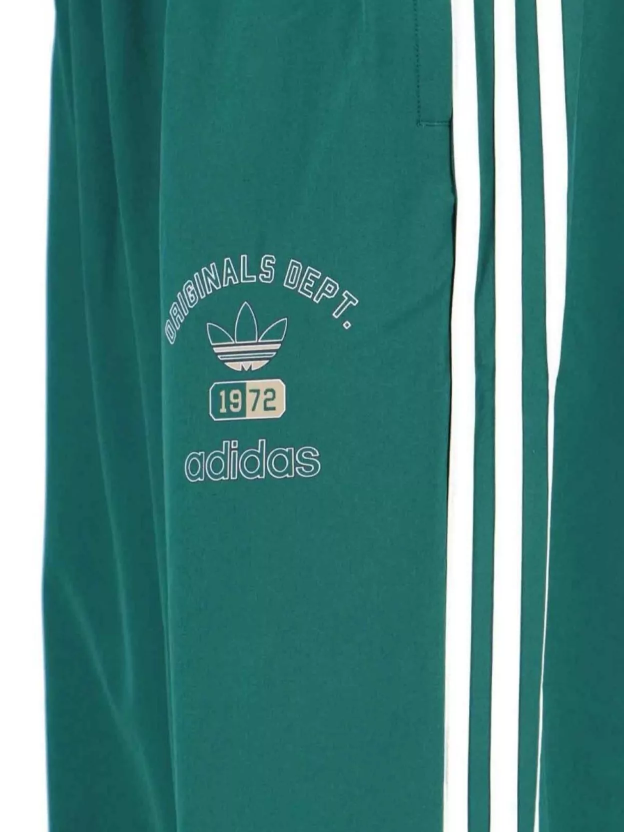 Adidas Straight Trousers With Elastic Waistband And Side Stripes