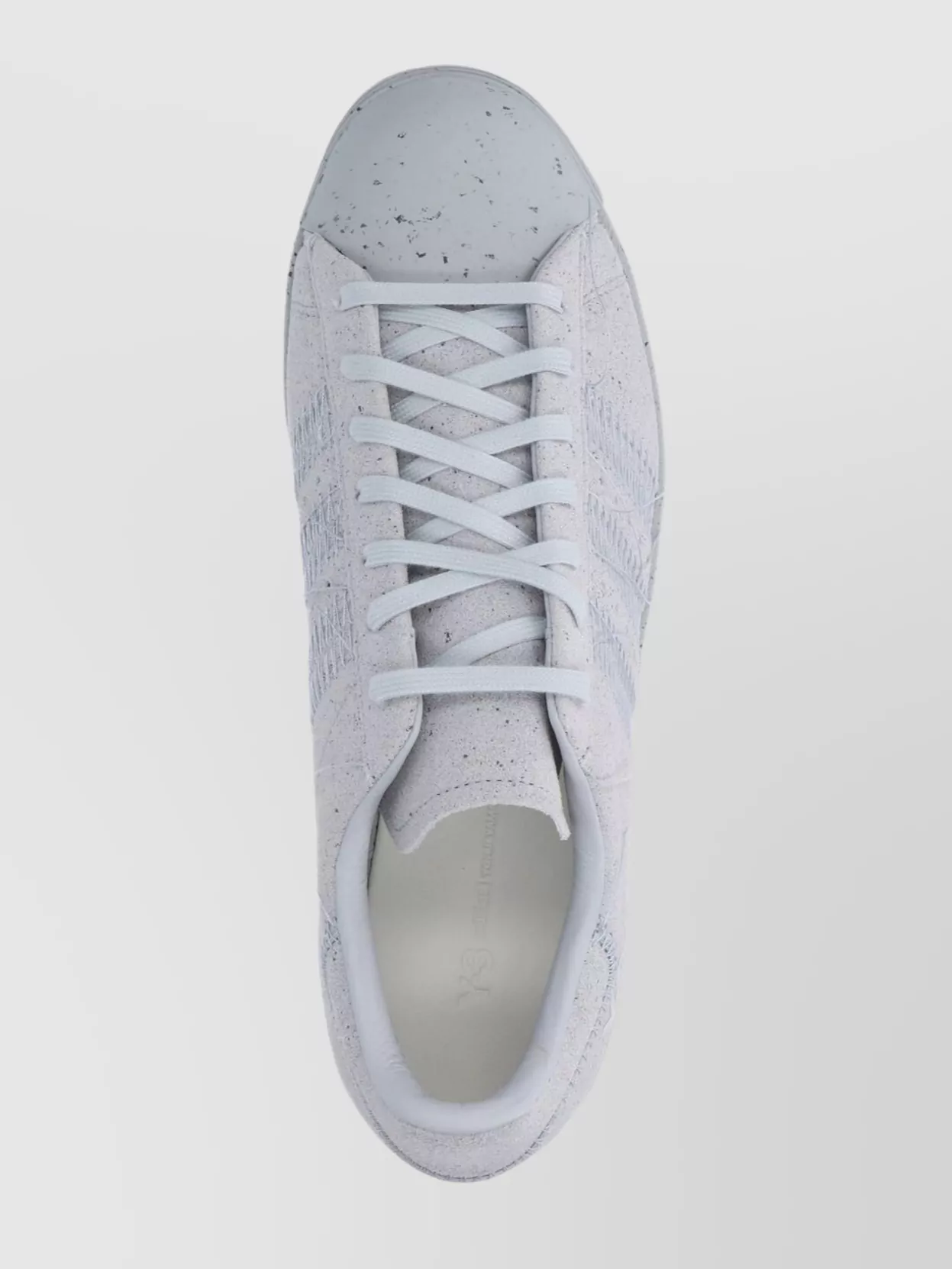 Y-3 Sneakers Low Top Perforated Sides In Grey