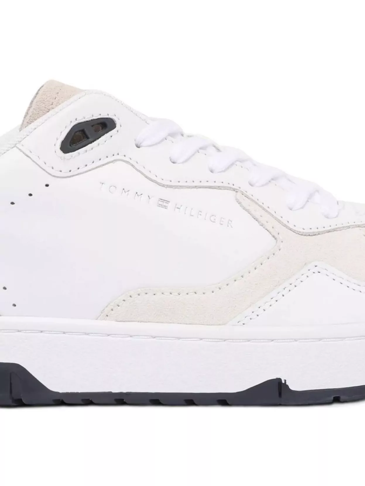 Tommy Hilfiger Better Basket Sneakers Featuring Perforated Design