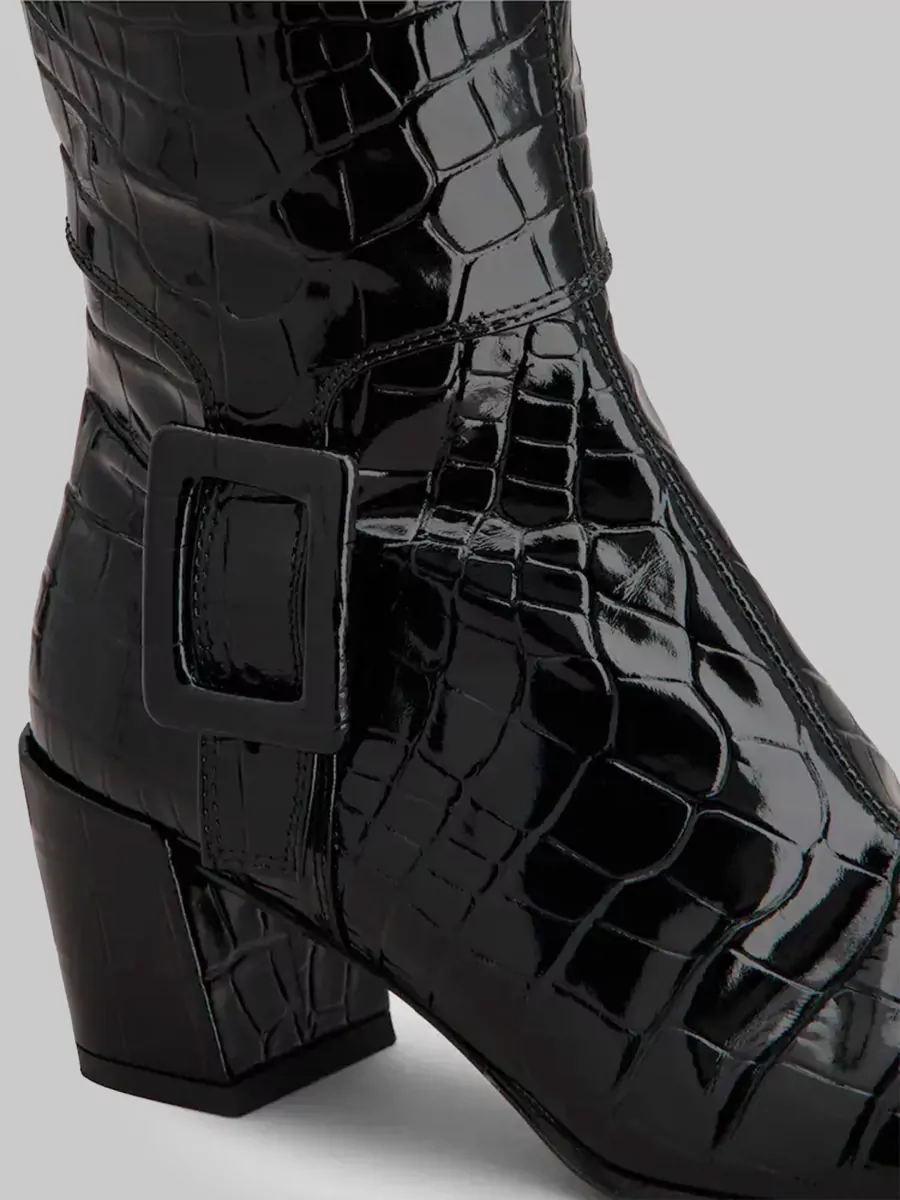 Roger Vivier Leather Tall Boots