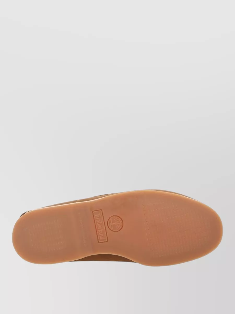 Timberland Boat Moccasin Round Toe Contrast Stitching