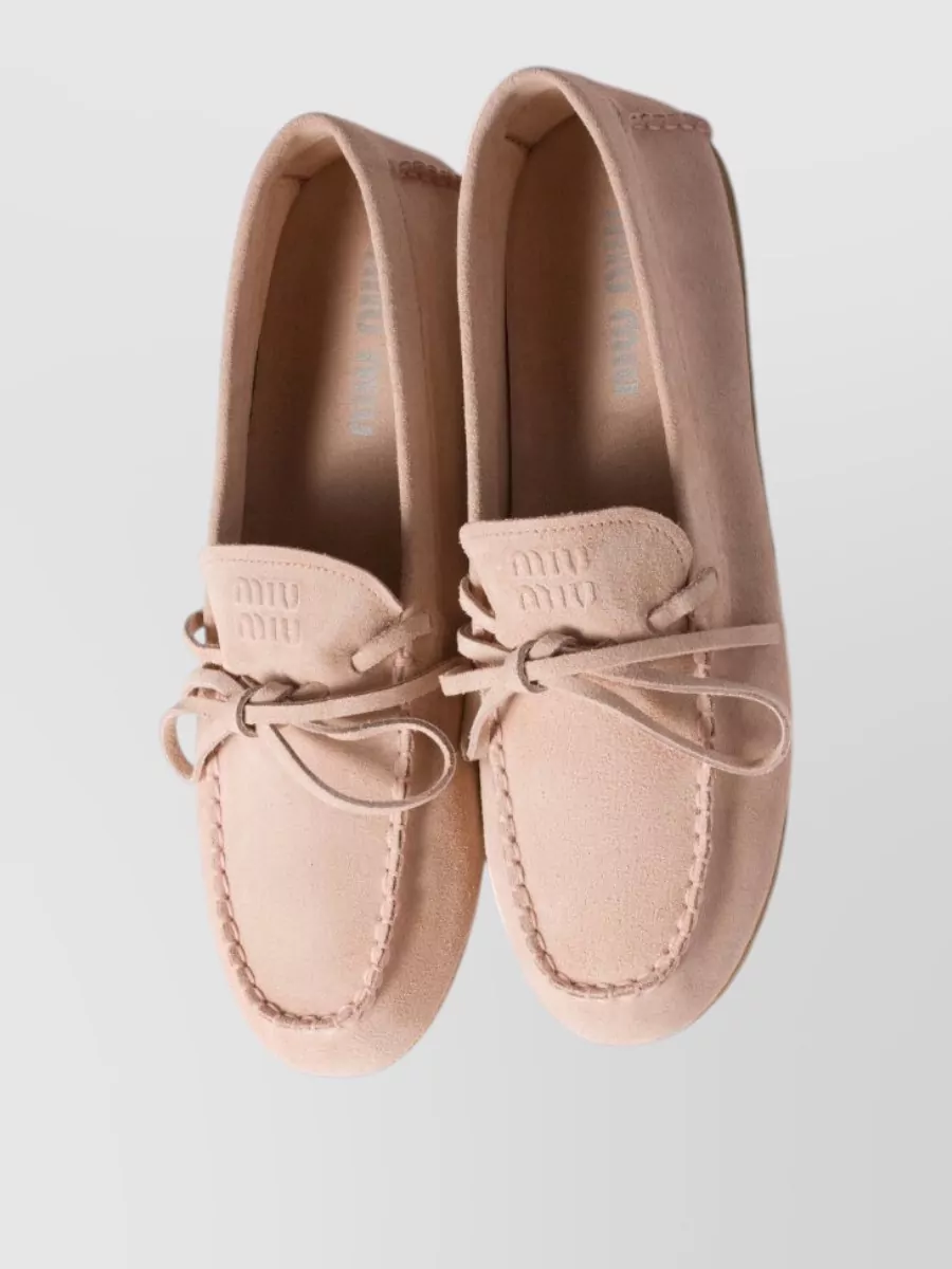 Miu Miu Suede Loafers