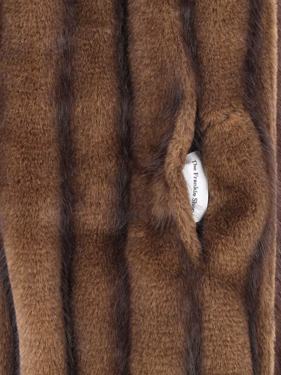 The Frankie Shop Faux Fur Scarf