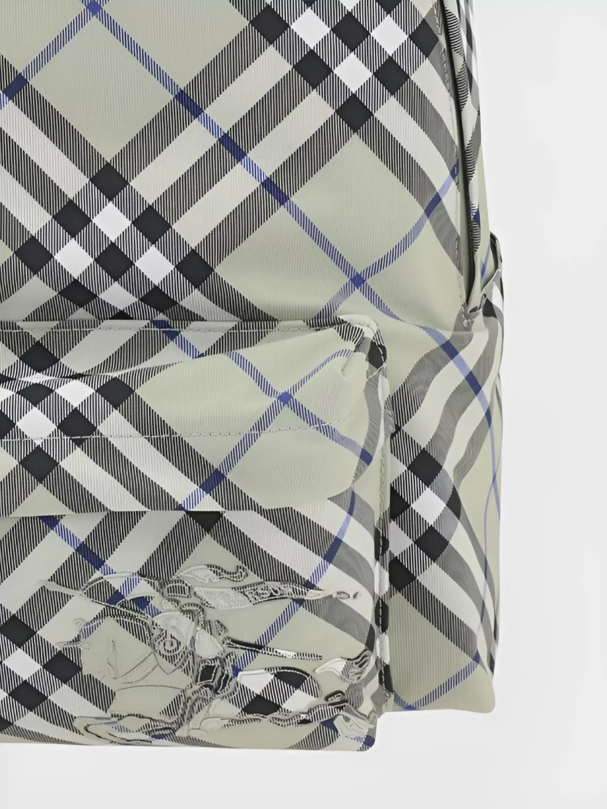 Burberry Check Pattern Equestrian Backpack