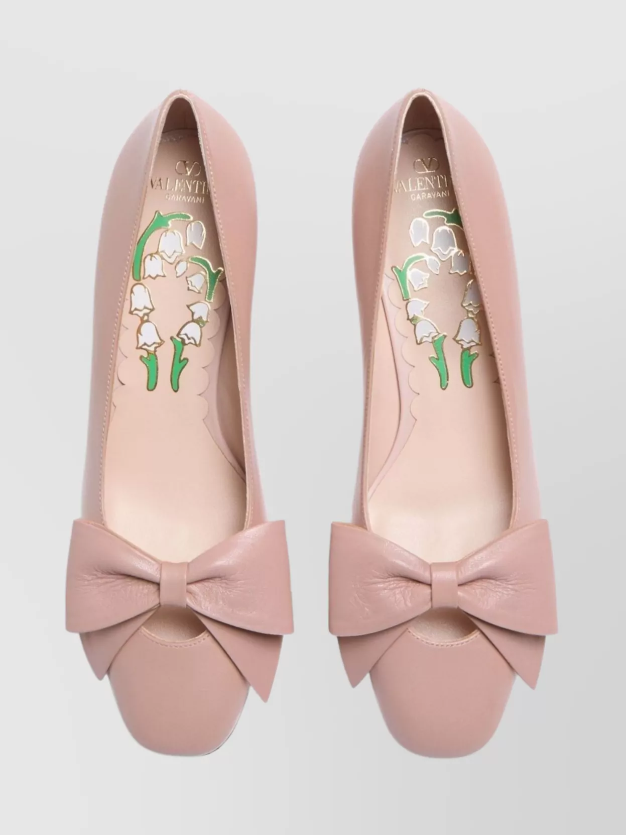 Valentino Garavani Oversize Bow Block Heel Pumps