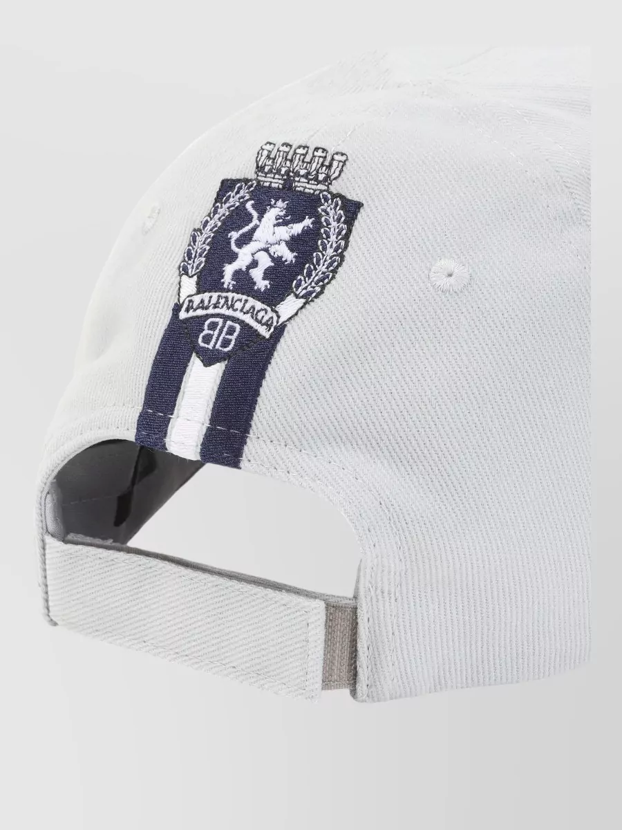 Balenciaga Cotton Embroidered Baseball Cap