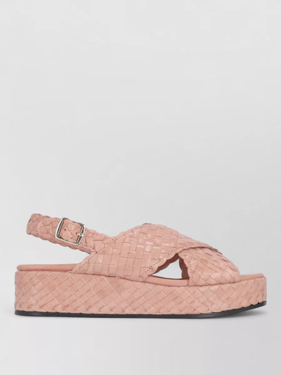 La Rose Woven Slides