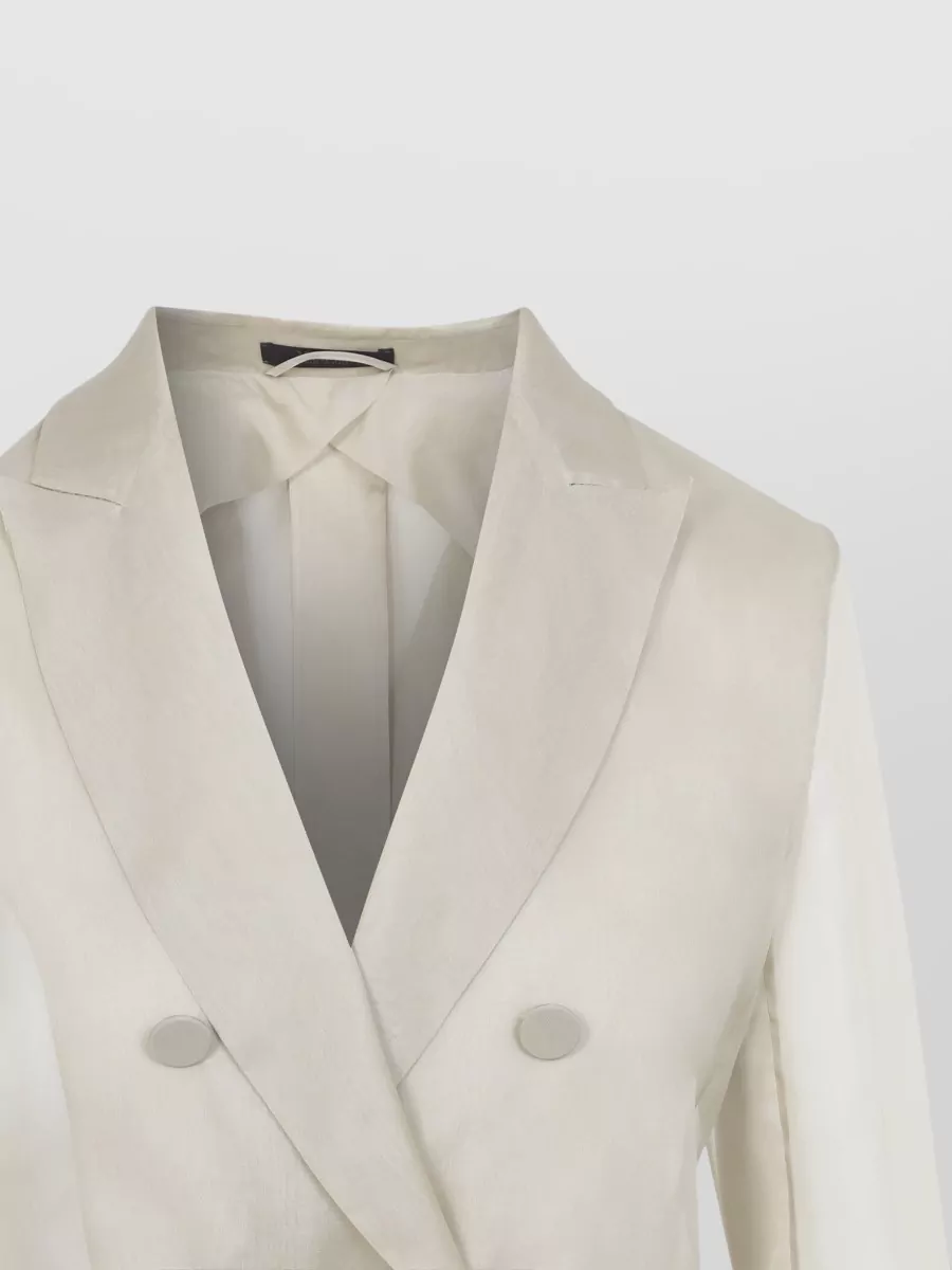 Max Mara Silk Double-Breasted Blazer