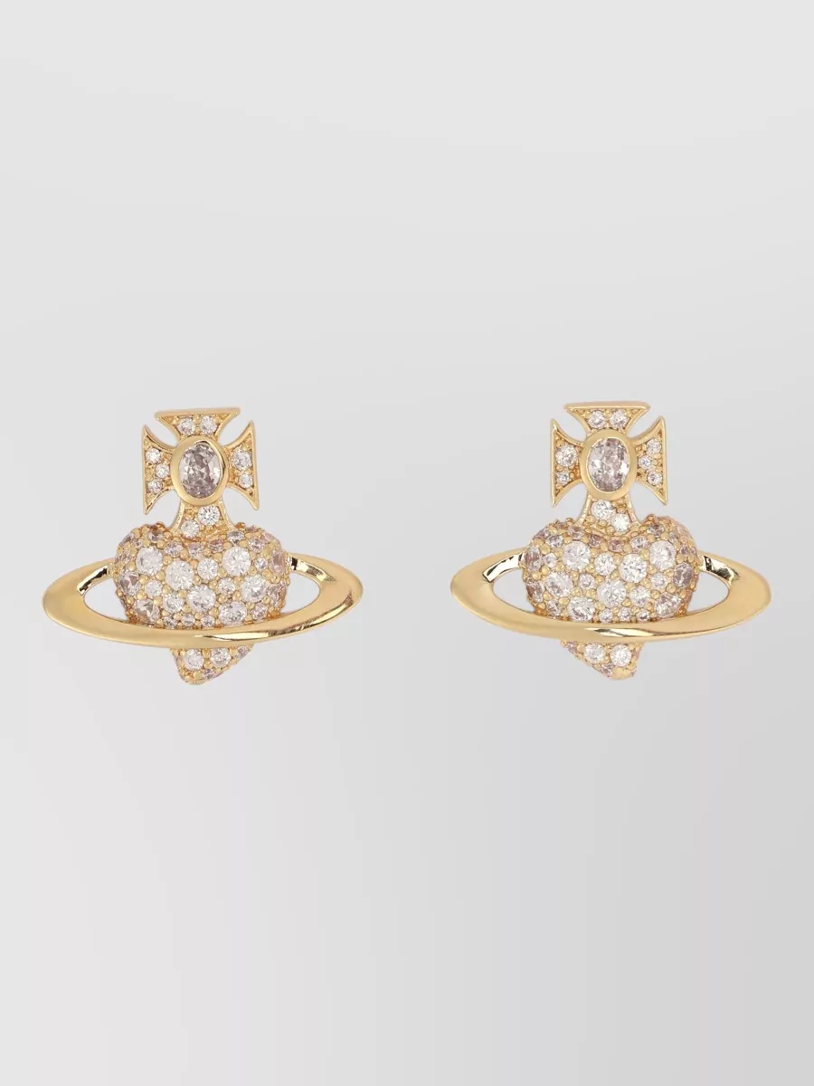 Vivienne Westwood Crystal-Embellished Earrings