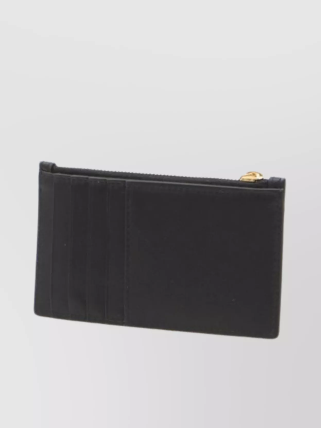 Bottega Veneta Intrecciato Pattern Compact Lambskin Cardholder