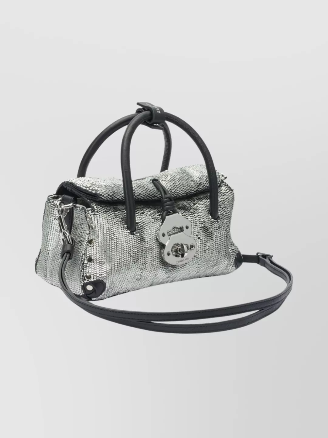 Zanellato Mini Handbag With Detachable Strap And Studs