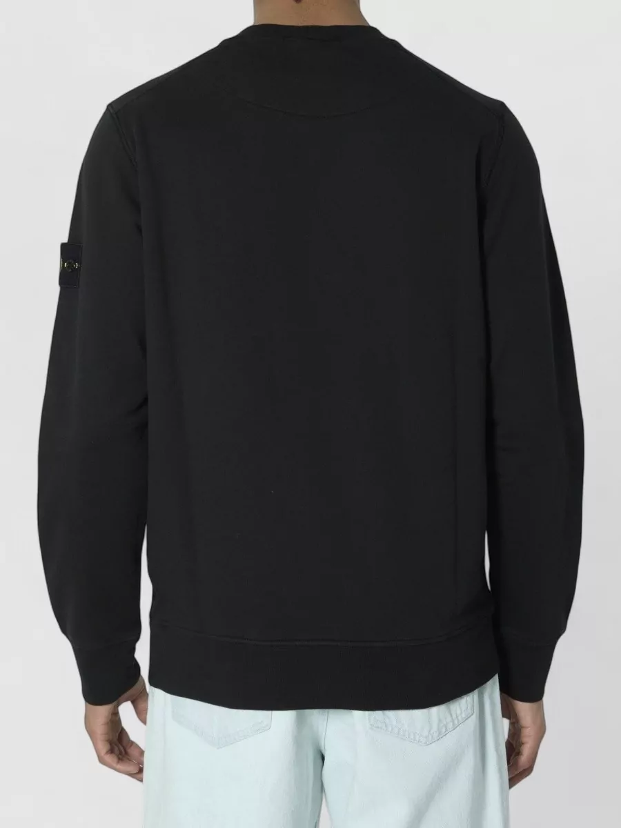Stone Island Ribbed Regular-Fit Sweater