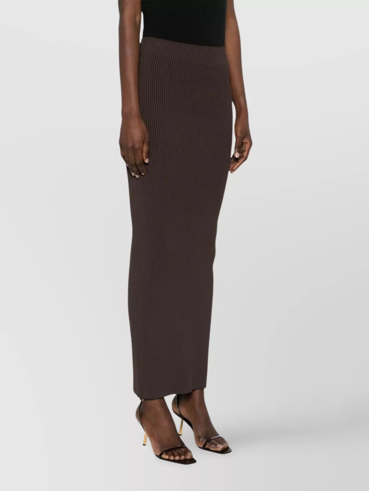 Max Mara High Waist Ankle Length Stretch Skirt