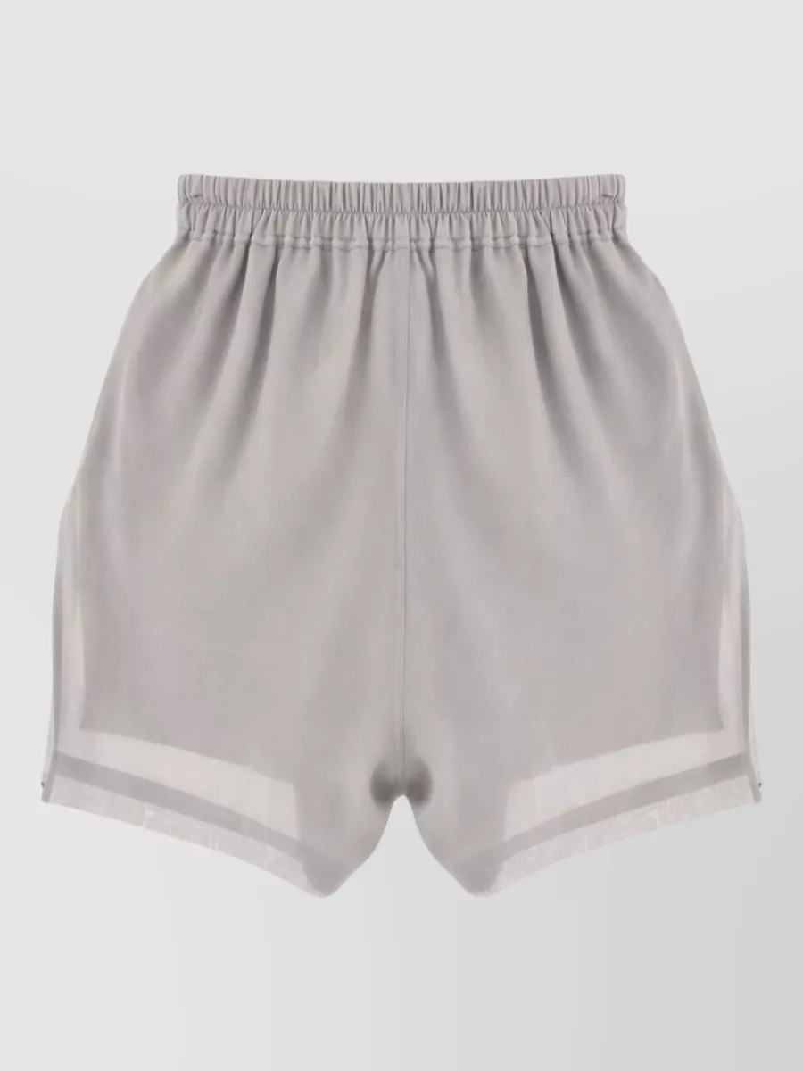 Rick Owens Sheer Panel Mens Boxer Style Shorts