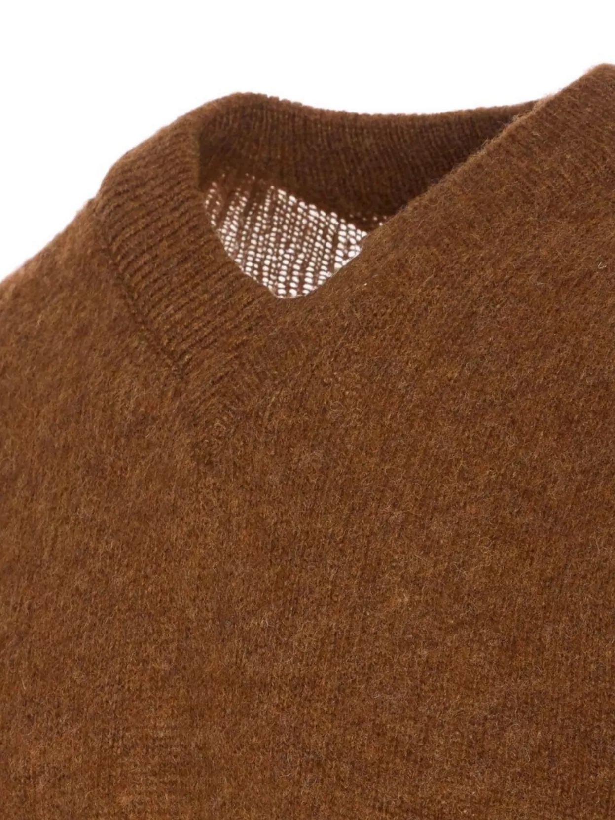 Howlin Wool V-Neck Long-Sleeve Jumper