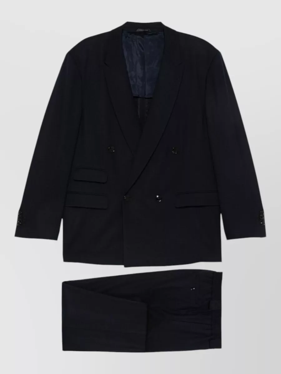 Giorgio Armani wool double-breasted coat