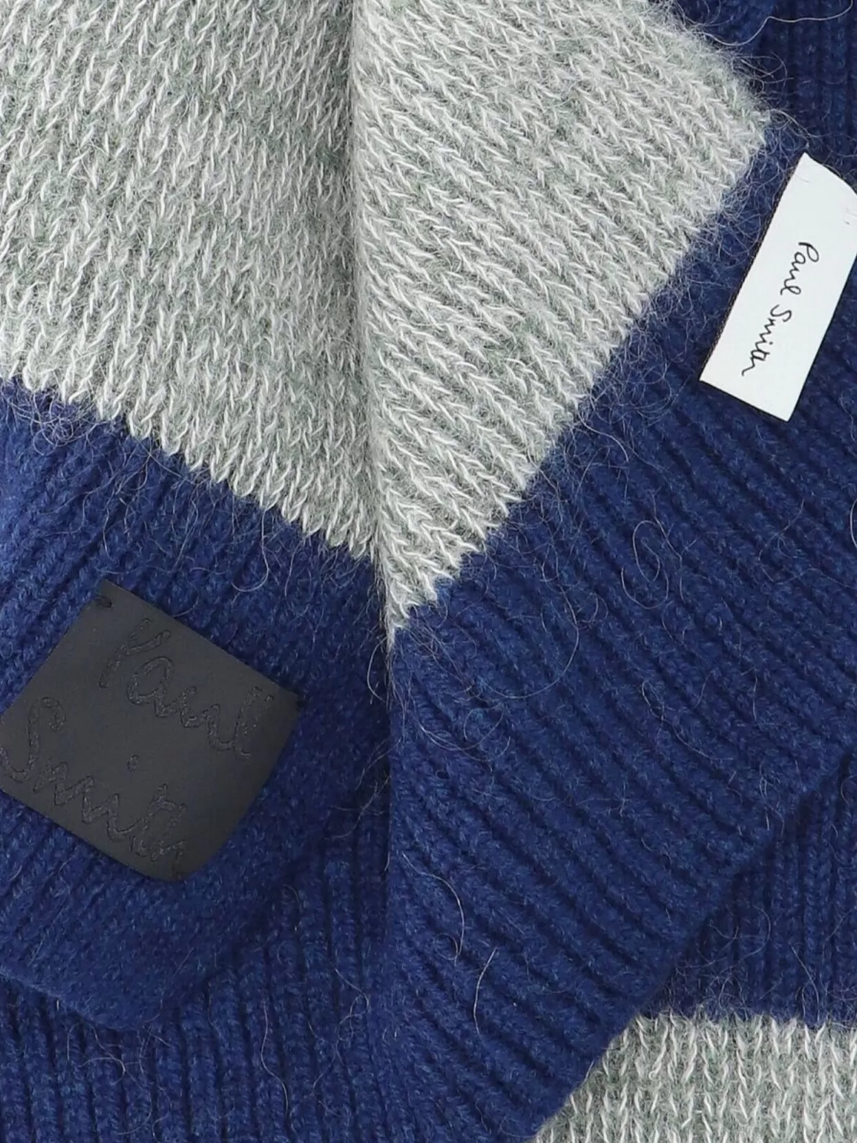 Paul Smith Textured Ribbed Striped Scarf Accessory