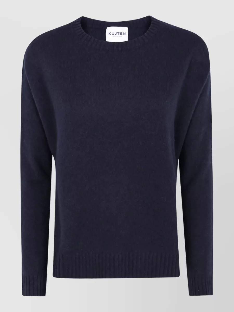 Kujten cashmere amelie round neck sweatshirt